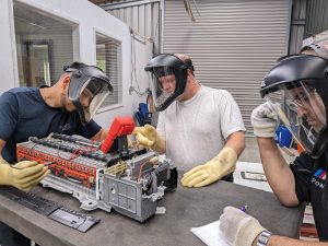 EV and Hybrid battery testing at Motor Skills Training Ltd.